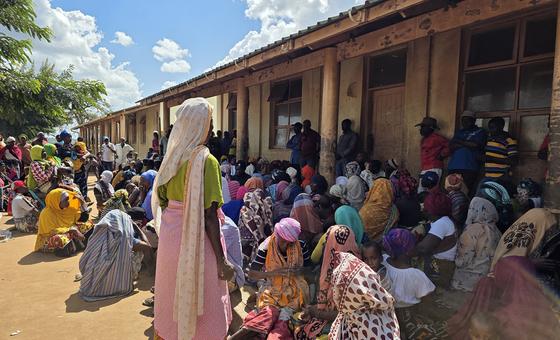 El ACNUR advierte que la nueva ola de desplazamientos en Mozambique es una de las mayores registradas en los últimos ocho años.